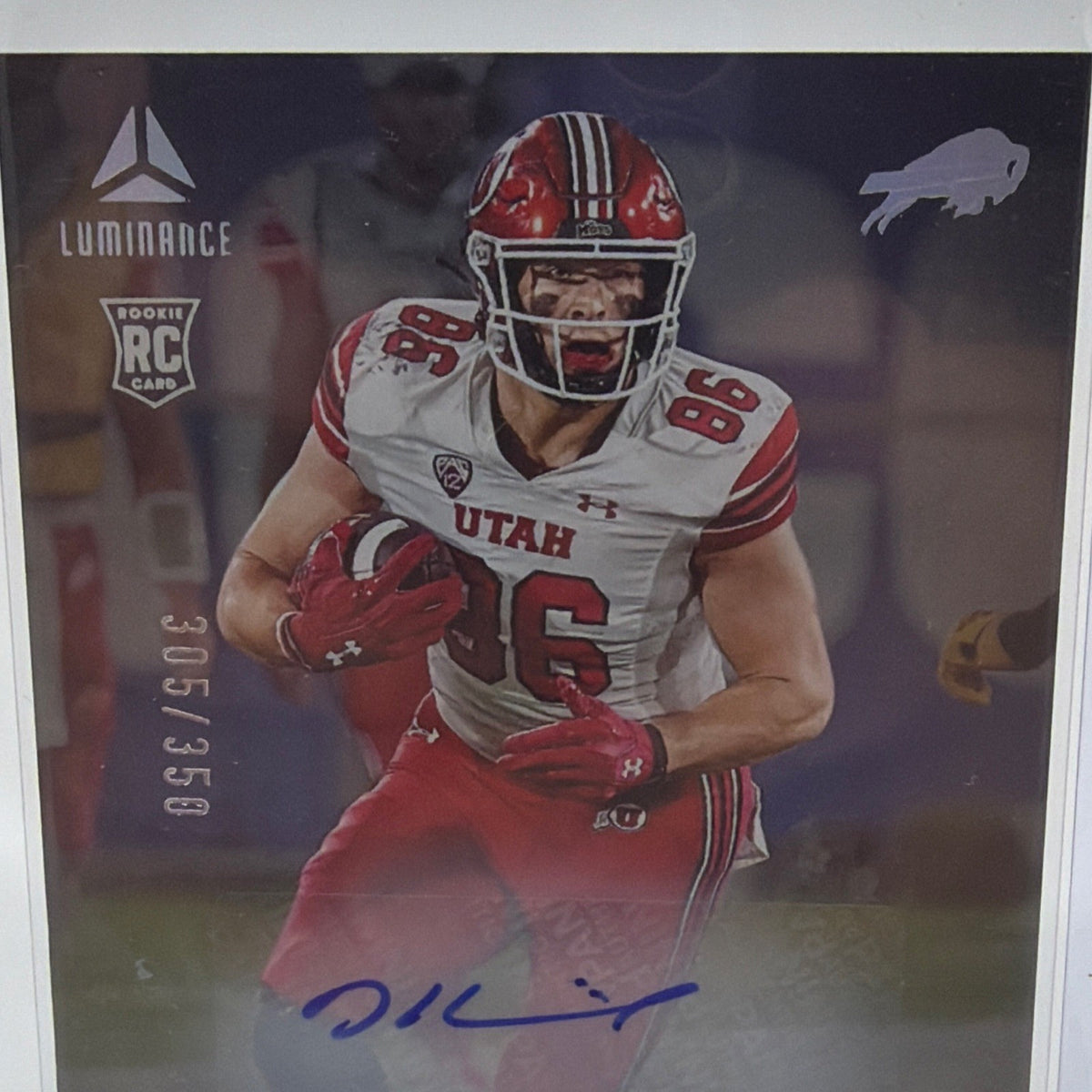 Panini 2023 Luminance Dalton Kincaid #123 RC Auto Autographs 305/350 Bills