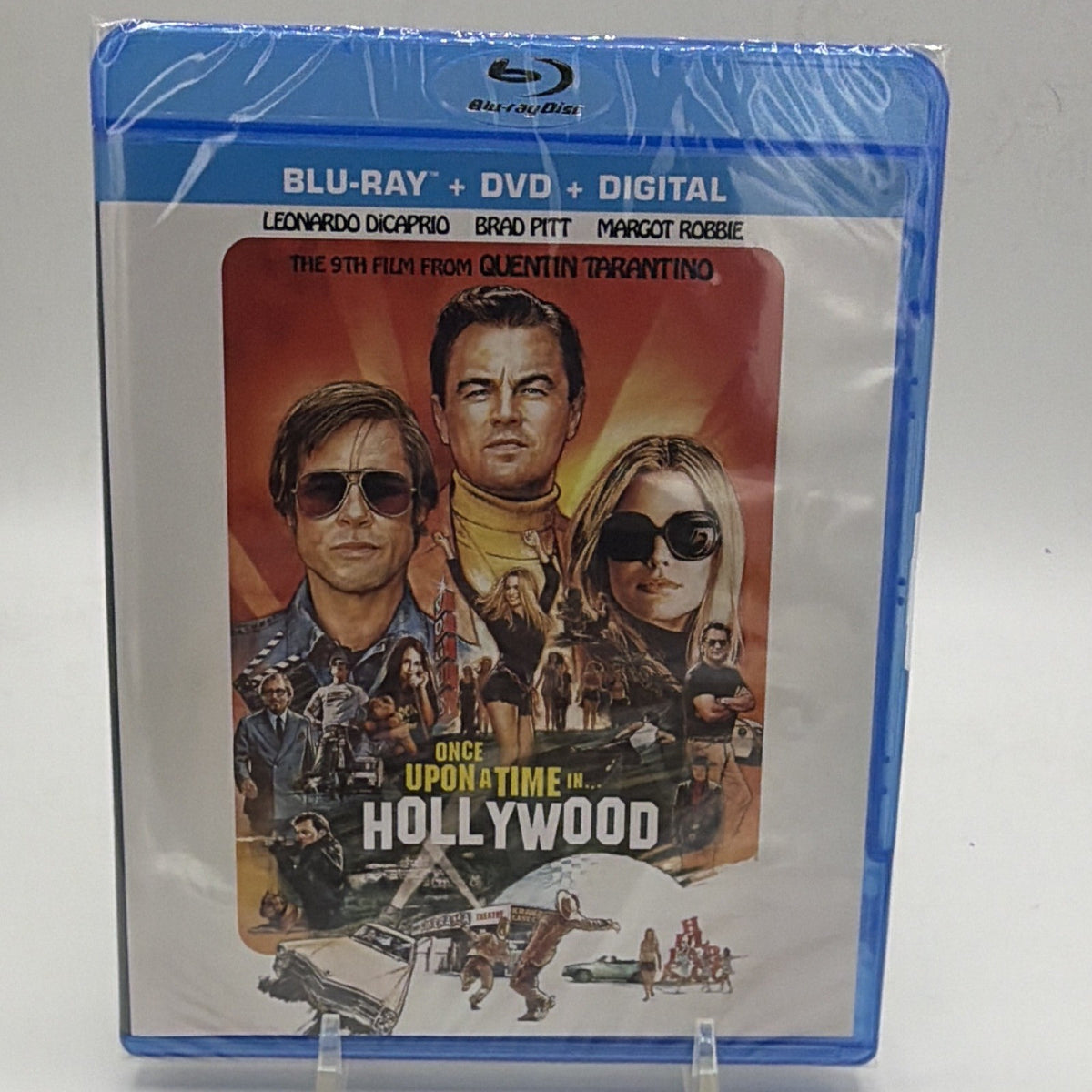 Once Upon a Time in Hollywood Blu-ray+DVD+Digital DiCaprio Pitt Tarantino