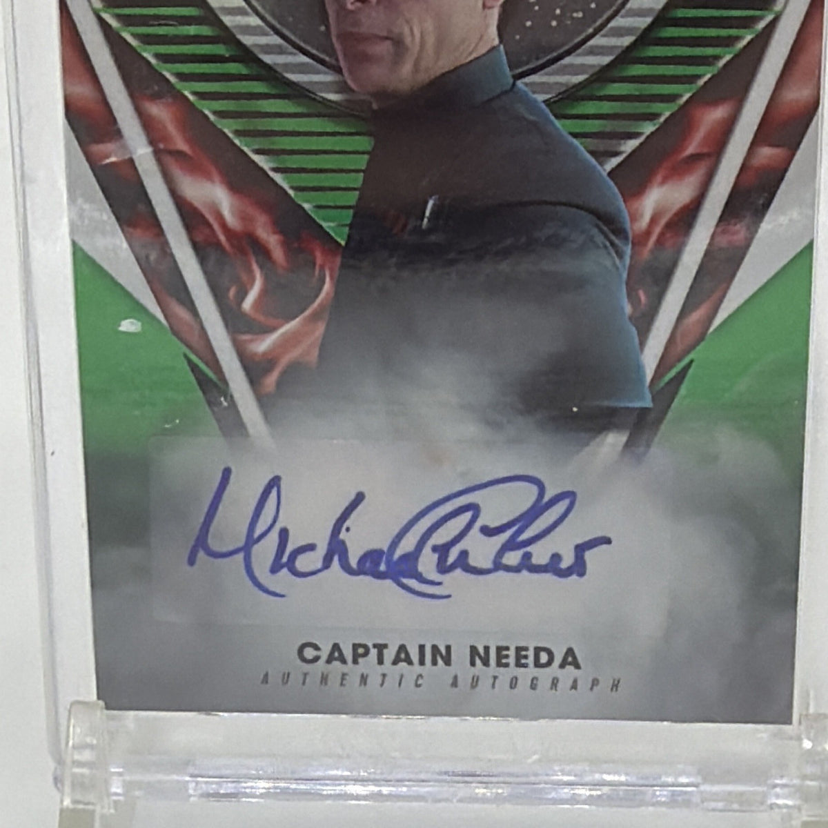 Topps 2018 Star Wars Michael Culver Captain Needa Auto 03/25