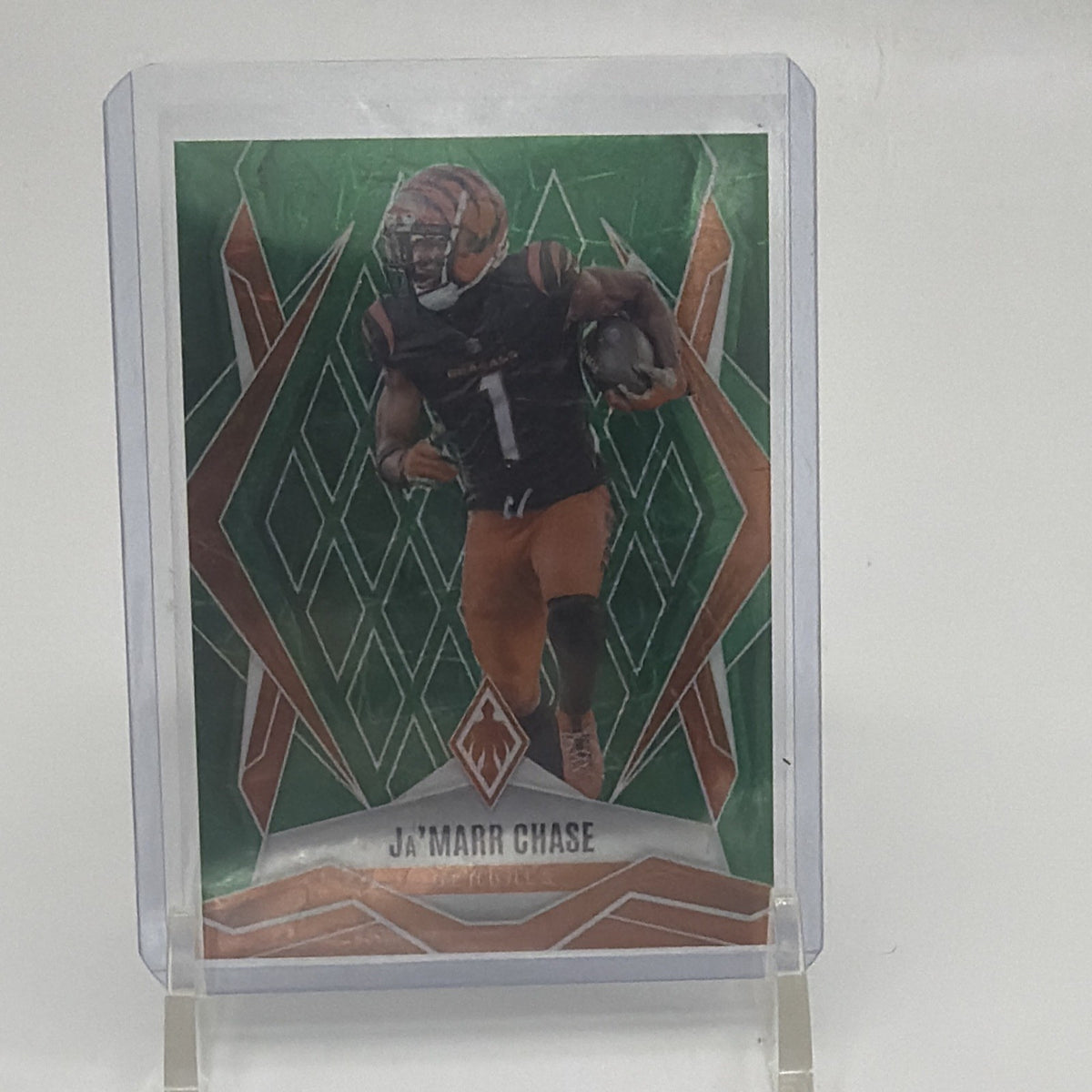Panini 2025 Phoenix Ja'Marr Chase #93 Green Lazer /49 Bengals Football Card