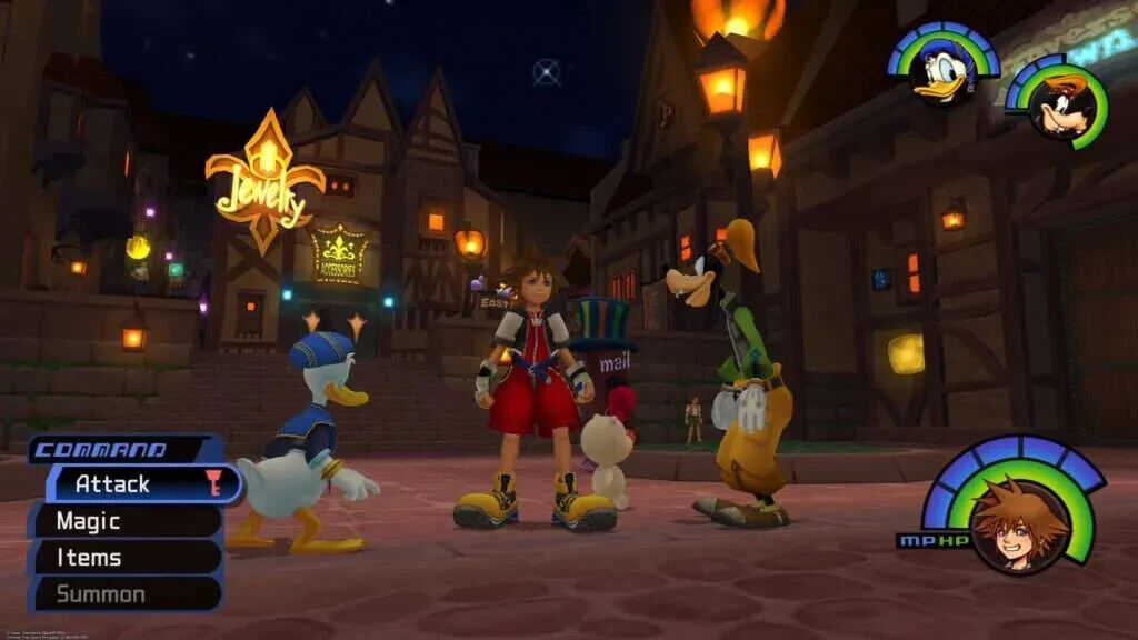 Kingdom Hearts Disney Squaresoft - Sony PlayStation 2