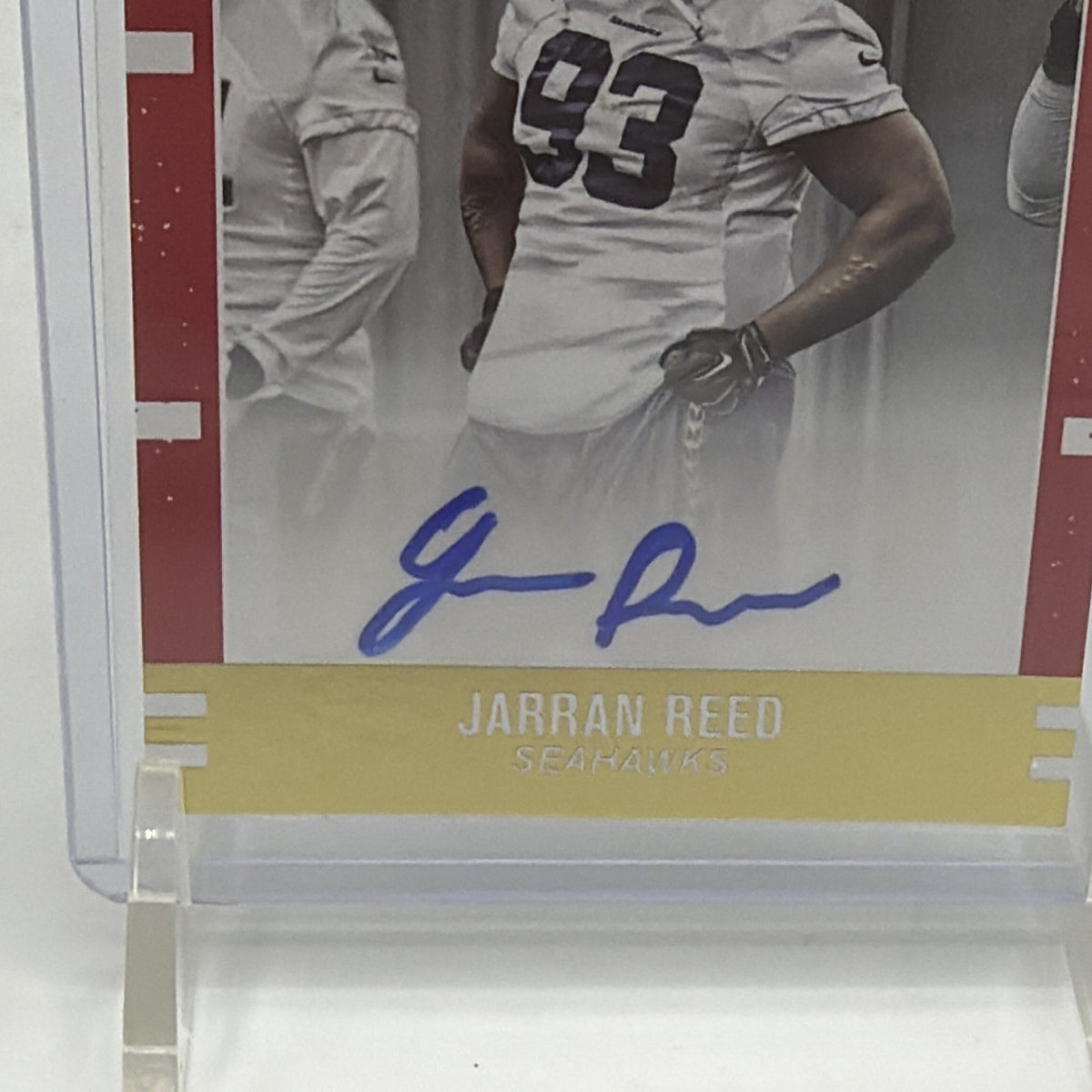 2016 Donruss - Signature Marks Jarran Reed #97 Blue Autograph 42/50