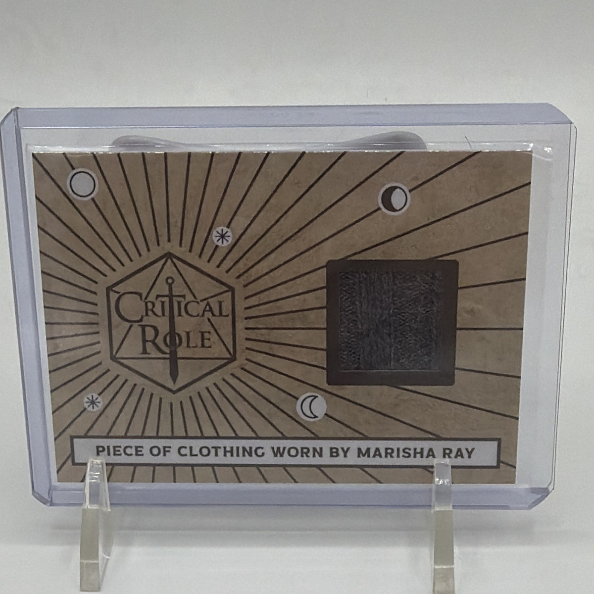 Critical Role 10th Anniversary Marisha Ray Relic Card 2025