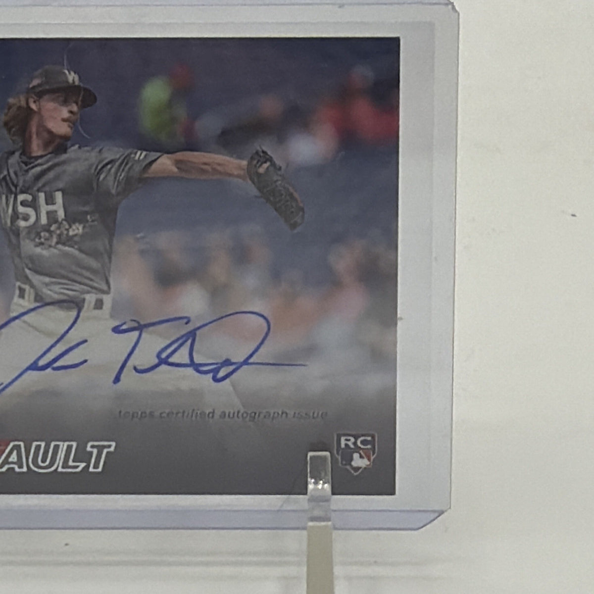 Topps 2023 Stadium Club Jackson Tetreault Auto RC #SCBA-JT Nationals