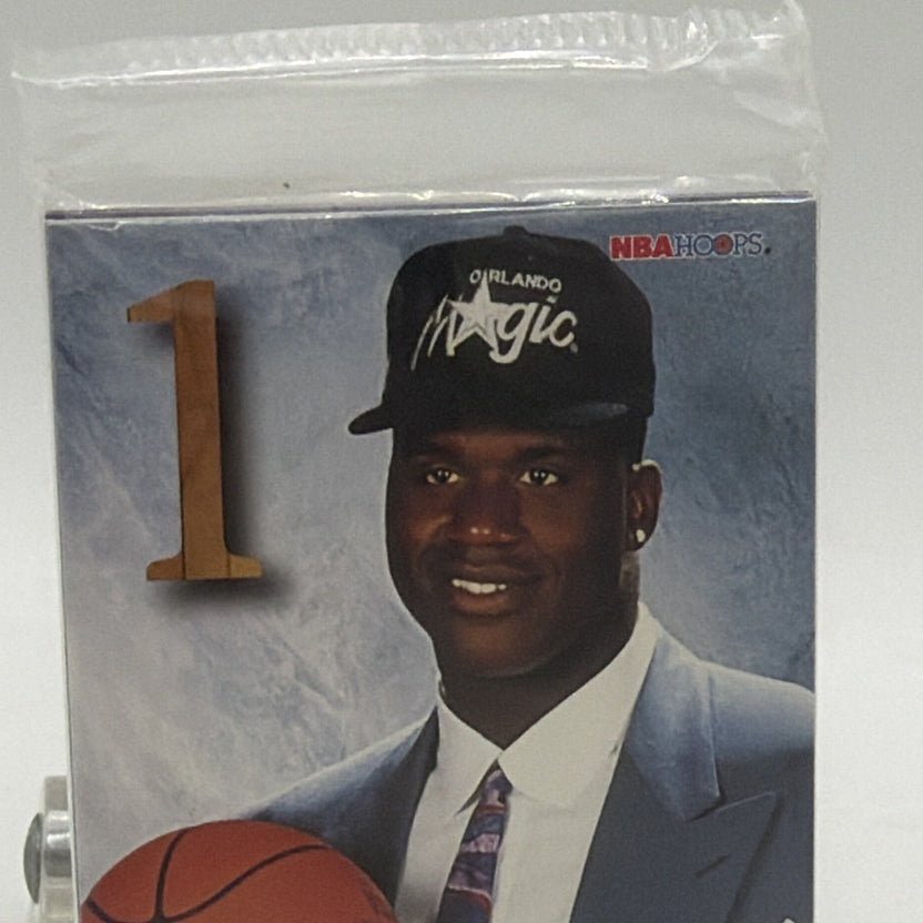 NBA Hoops 1992-93 NBA Draft #1 Shaquille O'Neal RC redemption lottery pack