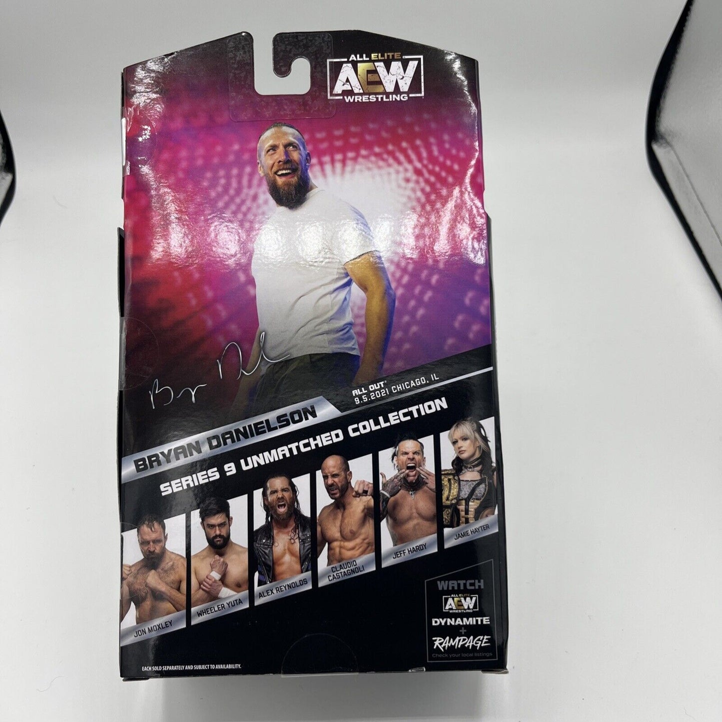 Daniel Bryan AEW Autographed Figure Last Match Wrestledream