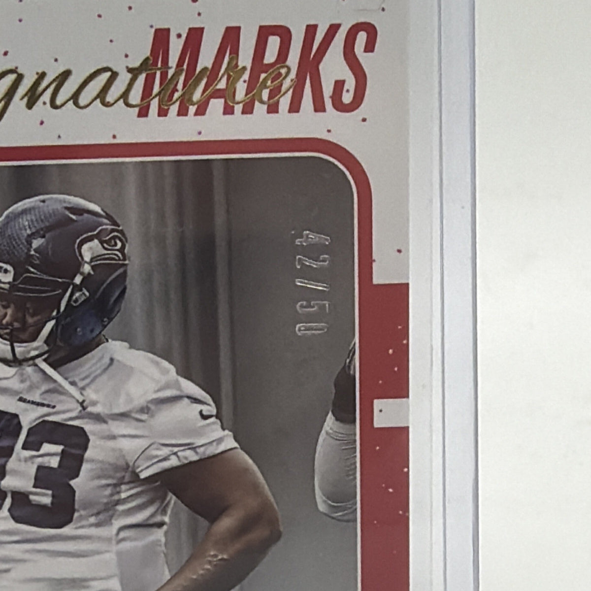 2016 Donruss - Signature Marks Jarran Reed #97 Blue Autograph 42/50