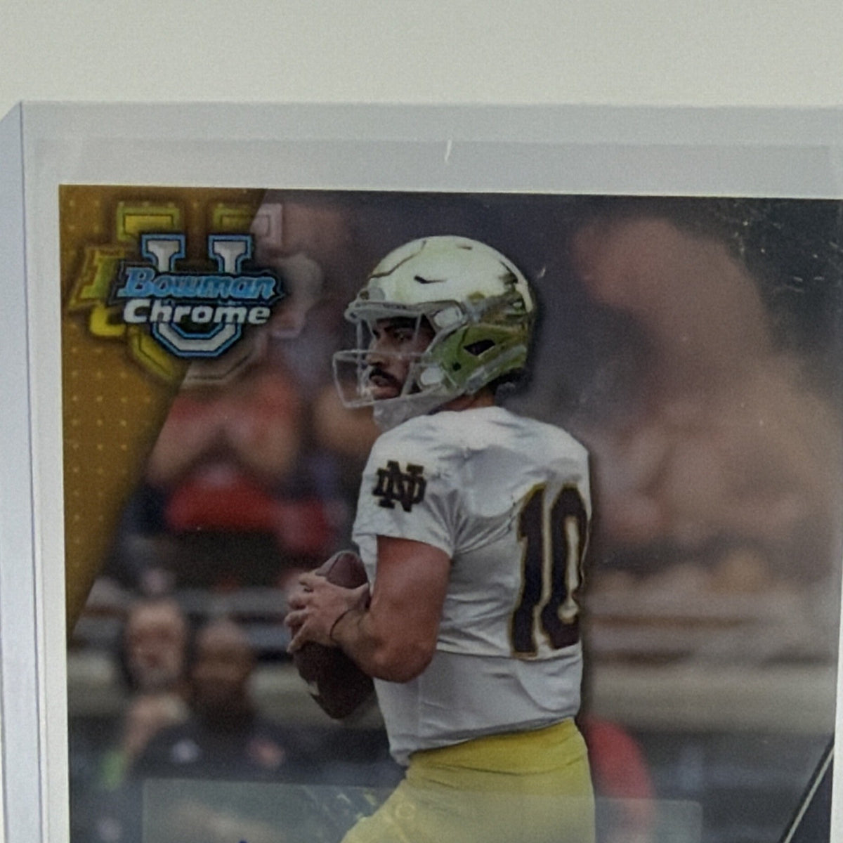 Topps 2023 Bowman University Chrome Sam Hartman Autograph #165 Notre Dame QB