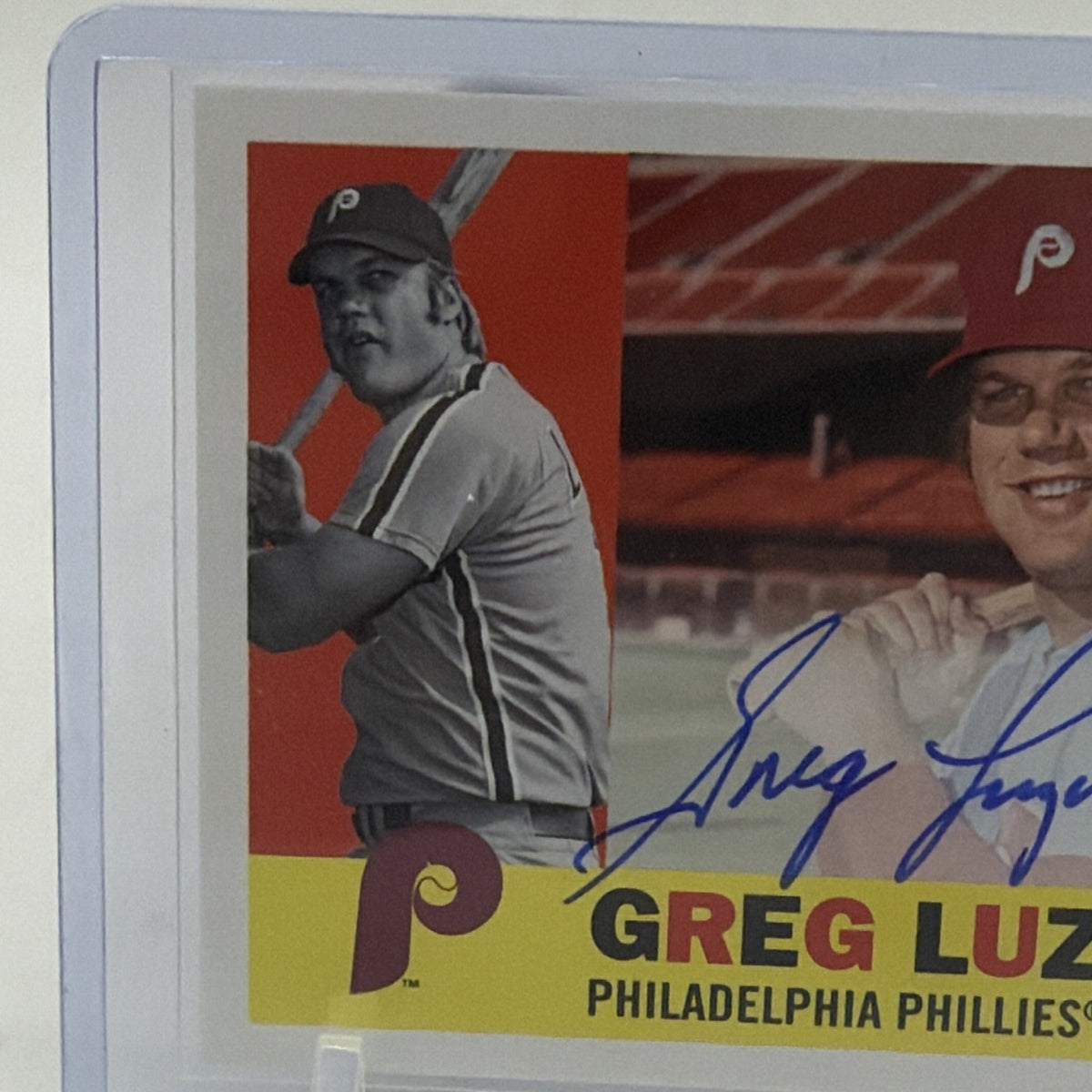 Topps 2021 Archives Fan Favorite Autographs 1960 Greg Luzinski FFA-GL Auto