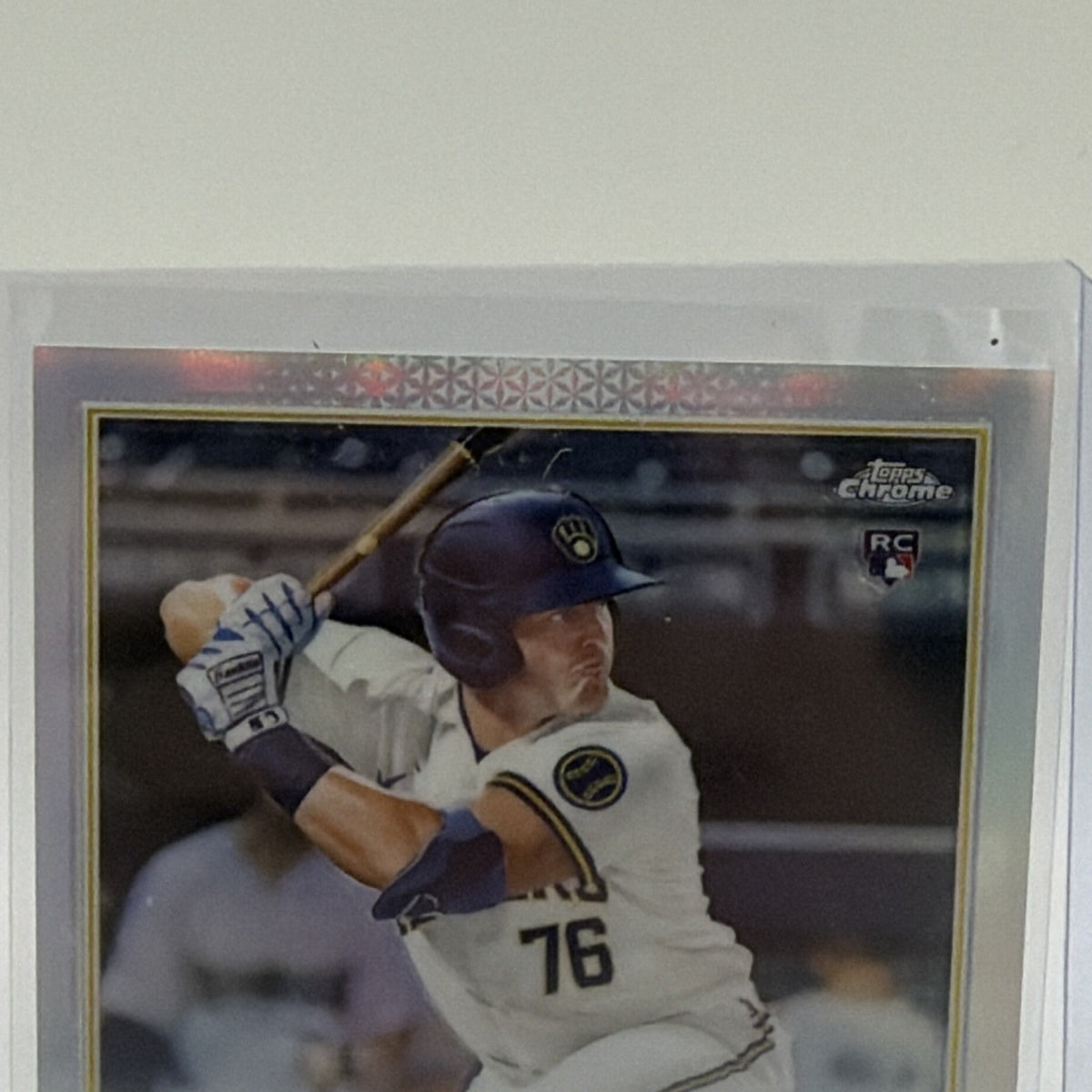 Topps 2022 Chrome Jakson Reetz RC Auto Refractor #044/499 RA-JRE Brewers