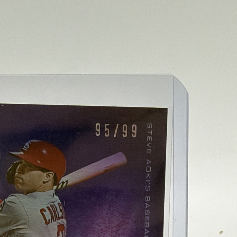 Topps 2022 X Steve Aoki Wave 1 Dylan Carlson Auto 95/99 #46A Cardinals