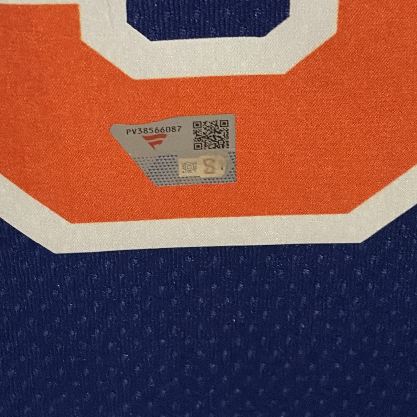 New York Knicks Autographed Jersey Mikal Bridges Fanatics Authentic