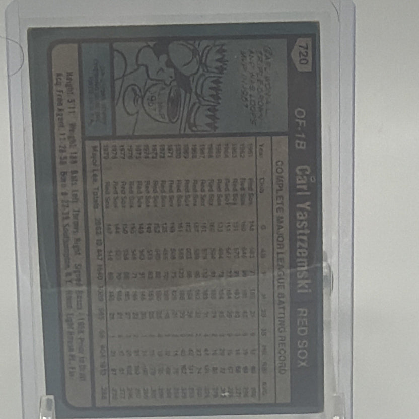 1980 Topps - Carl Yastrzemski #720