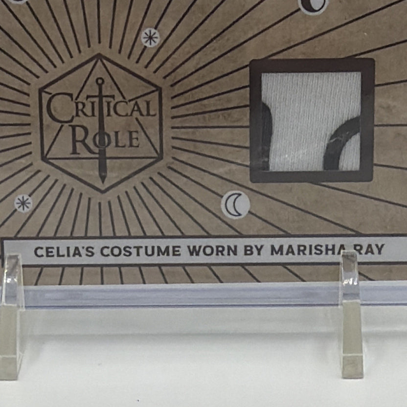 Critical Role 10th anniversary Celia Costume Relic Marisha Ray Card Rittenhouse