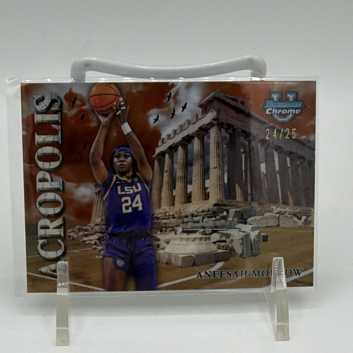 Topps 2024-25 Bowman U Chrome Aneesah Morrow Acropolis A-9 Orange 24/25 (RC)