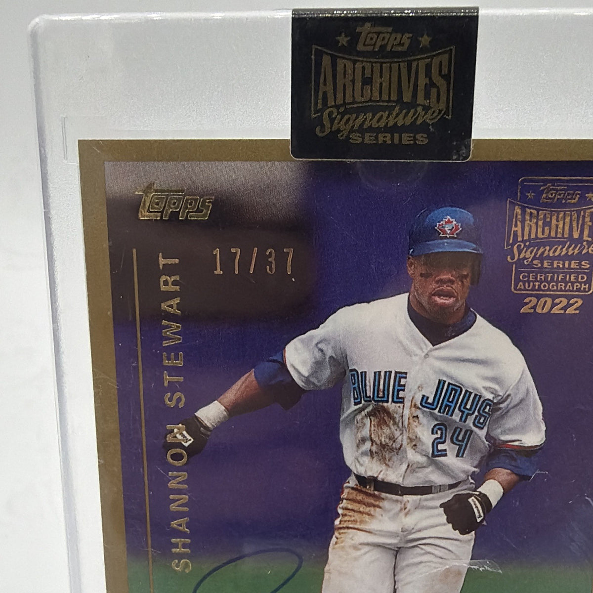 2022 Topps Archives Signature Series -  Shannon Stewart #99T-133 1999 Topps /37