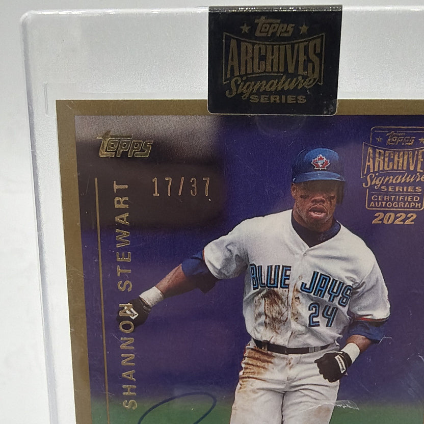 2022 Topps Archives Signature Series -  Shannon Stewart #99T-133 1999 Topps /37