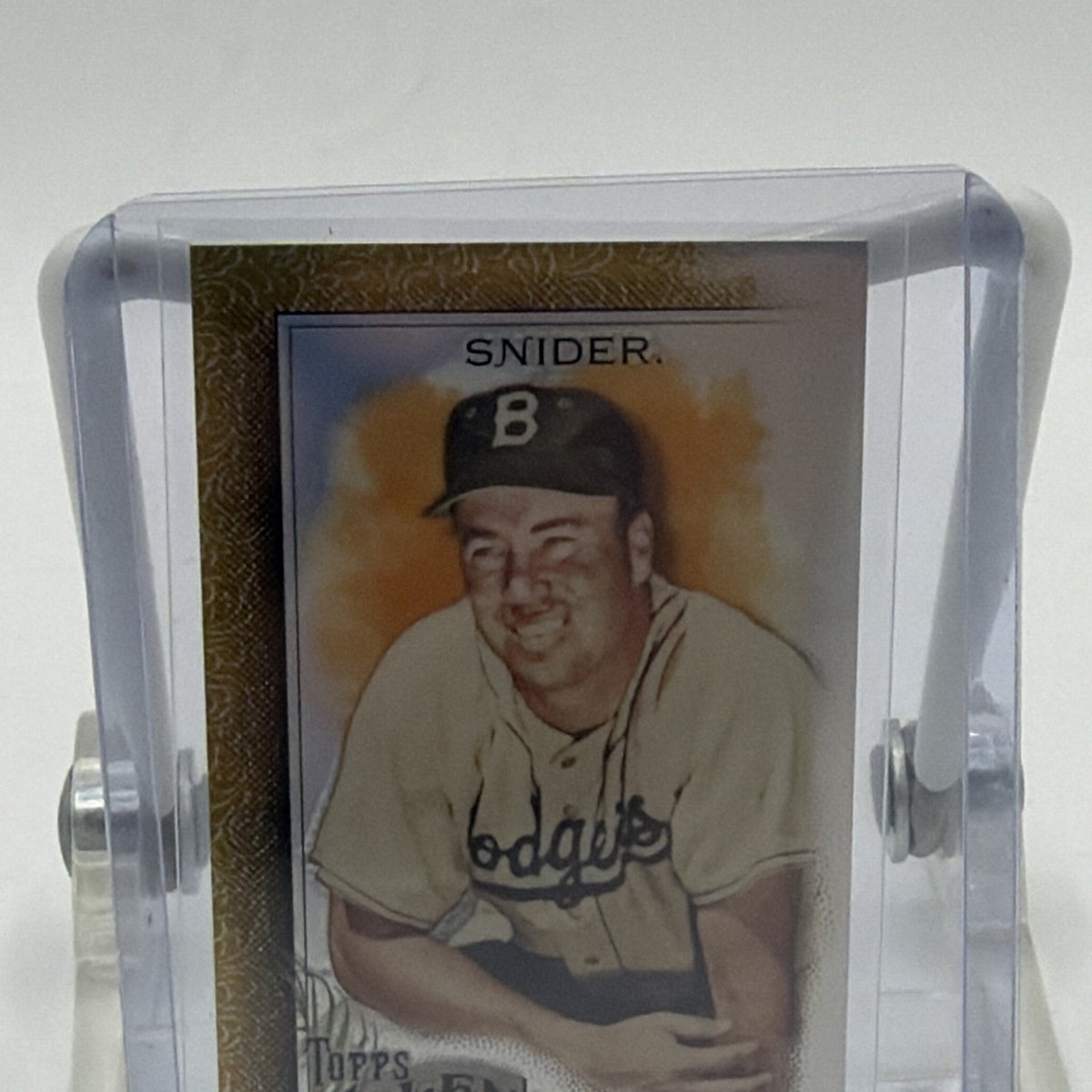 Topps 2022 Allen & Ginter Chrome Duke Snider #154 Dodgers  31/50 Gold refractor