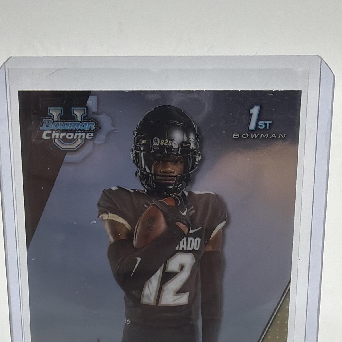 Topps 2023 Bowman University Chrome Travis Hunter 1st Bowman RC #36
