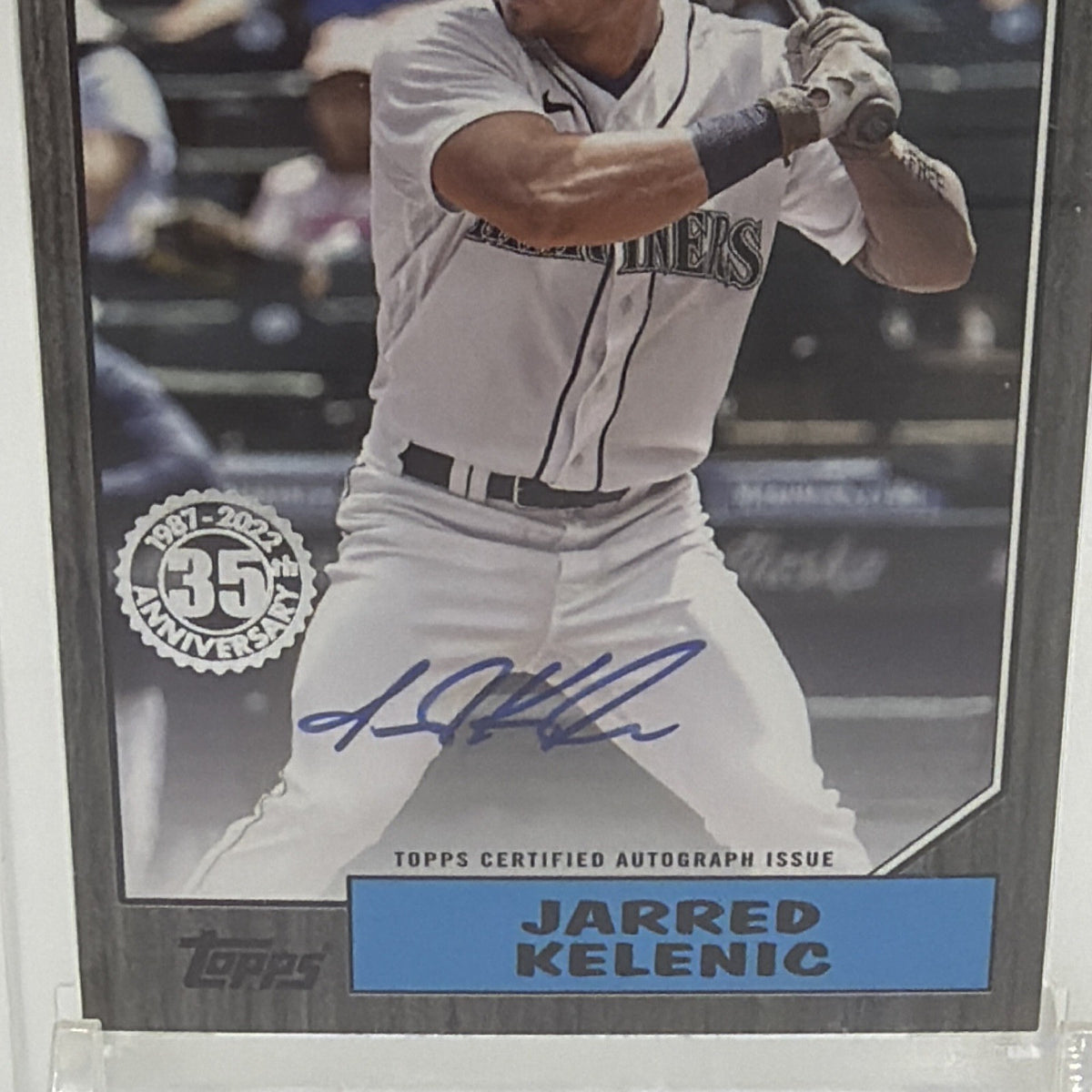 Topps 2022 1987 Topps Baseball Autographs Jarred Kelenic Auto 111/199