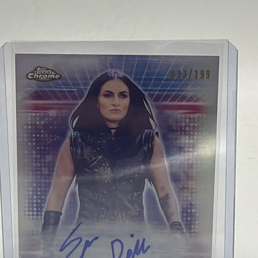 Topps 2021 Chrome WWE Autographs Sonya Deville Auto #A-SD 033/199