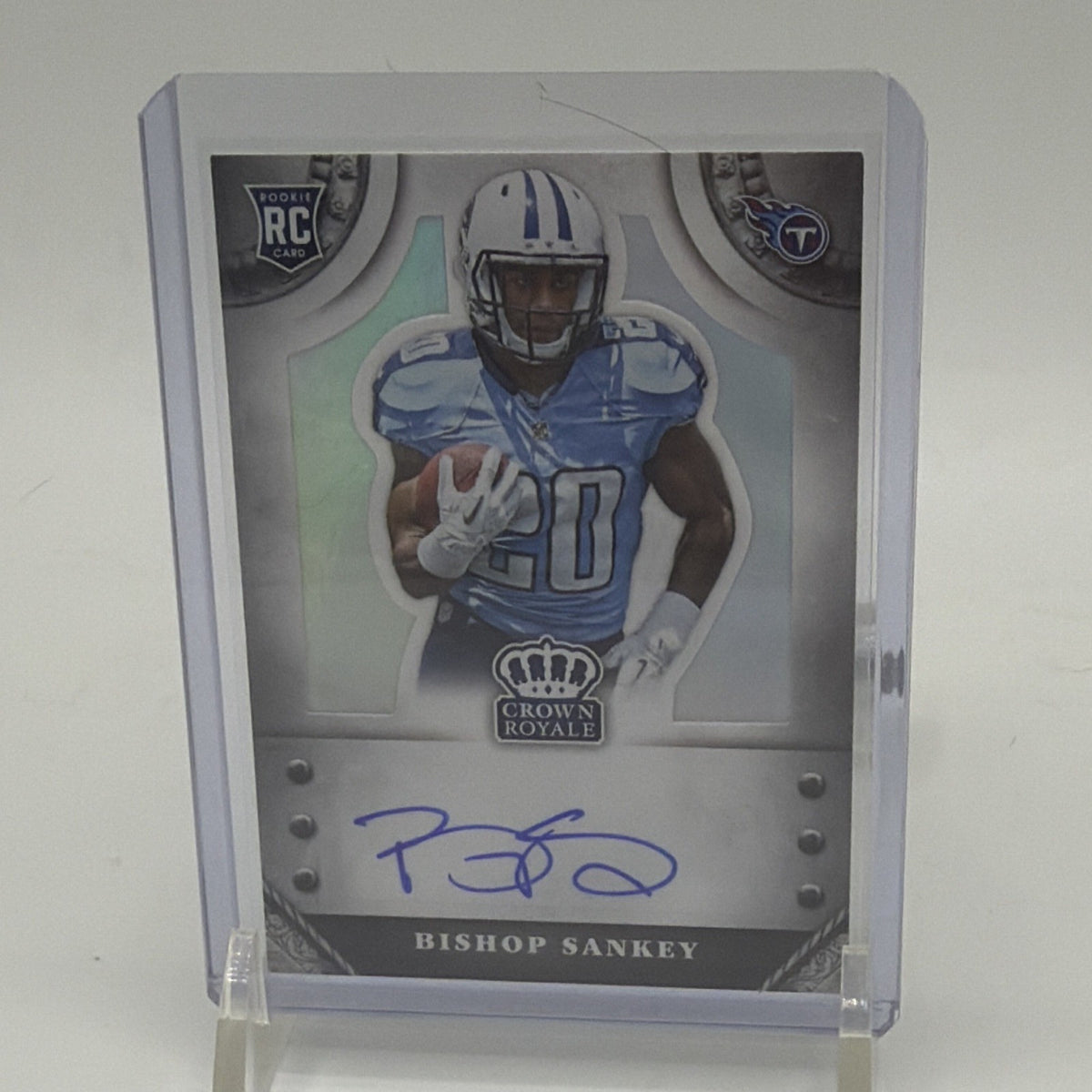 2014 Panini Crown Royale Rookie Signatures Bishop Sankey #S-bs 228/299 (AU, RC)