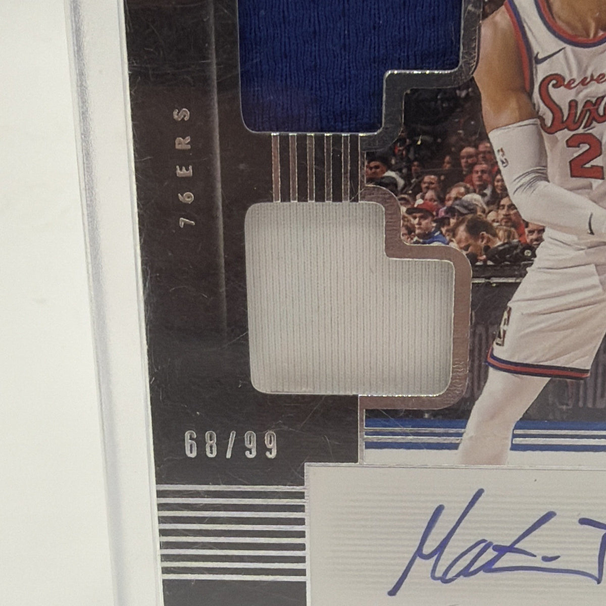 Panini 2019-20 One and One RDJA Matisse Thybulle RC Auto Jersey #RDJA-MTH /99