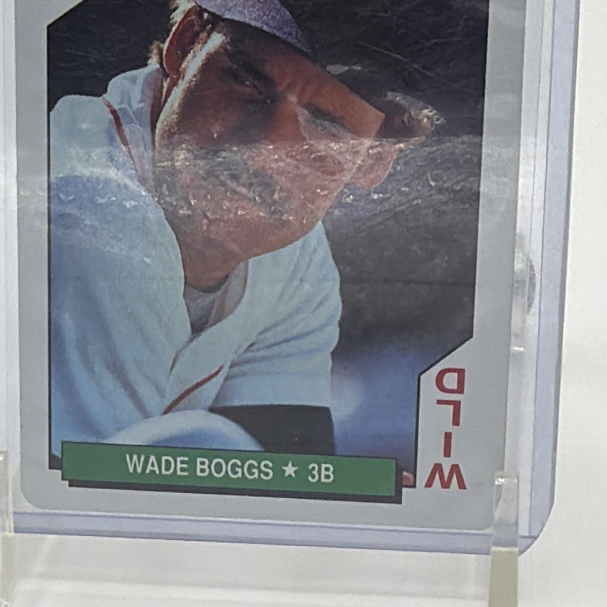 U.S. Playing Card Co. 1991 MLB All-Stars Wade Boggs #WB Red Sox Copyright Back