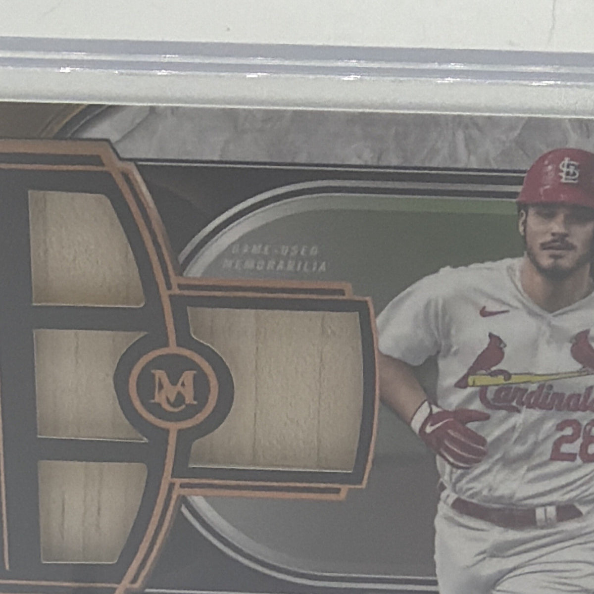 Topps 2021 Museum Collection Nolan Arenado Quad Relic SPQR-NA Cardinals
