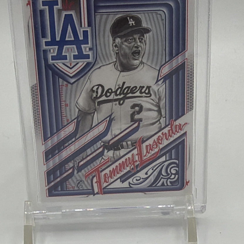 Topps 2021 Project 70 Tommy Lasorda #5 Los Angeles Dodgers Baseball Card