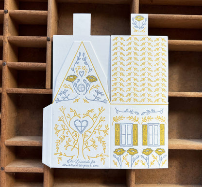 Home is where you are 3D house card