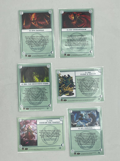 Critical Role 10th Anniversary Trading Cards, Full Base-Card Set