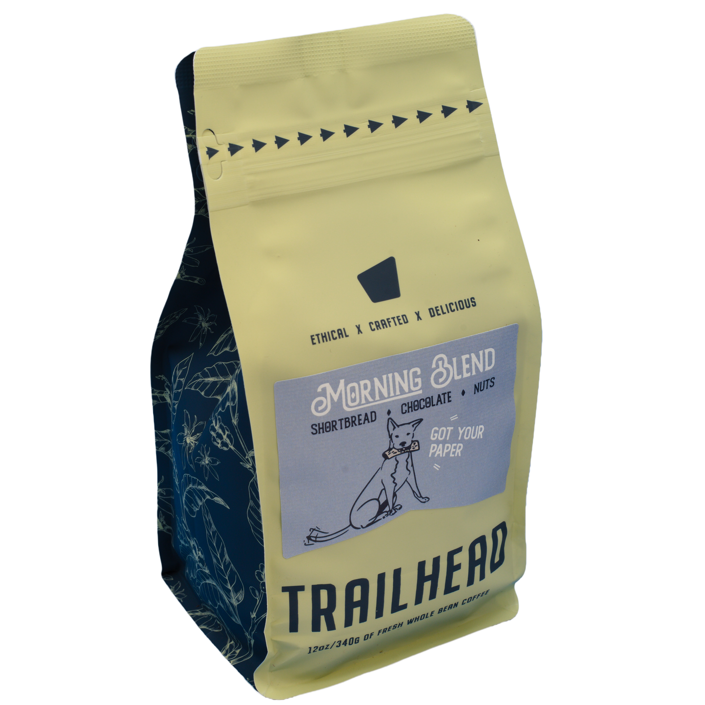 Morning Blend - Medium & Dark Blend -12oz whole bean