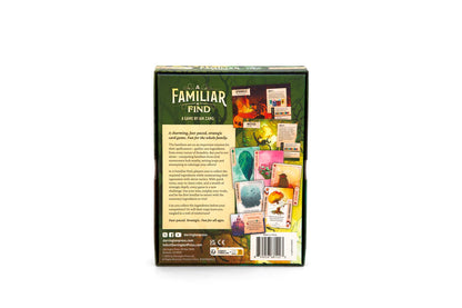 A Familiar Find fast-paced strategy card game set in Exandria featuring adorable familiars from Critical Role campaigns and magical ingredient collecting gameplay.  Beutiful, charming, adorable art.