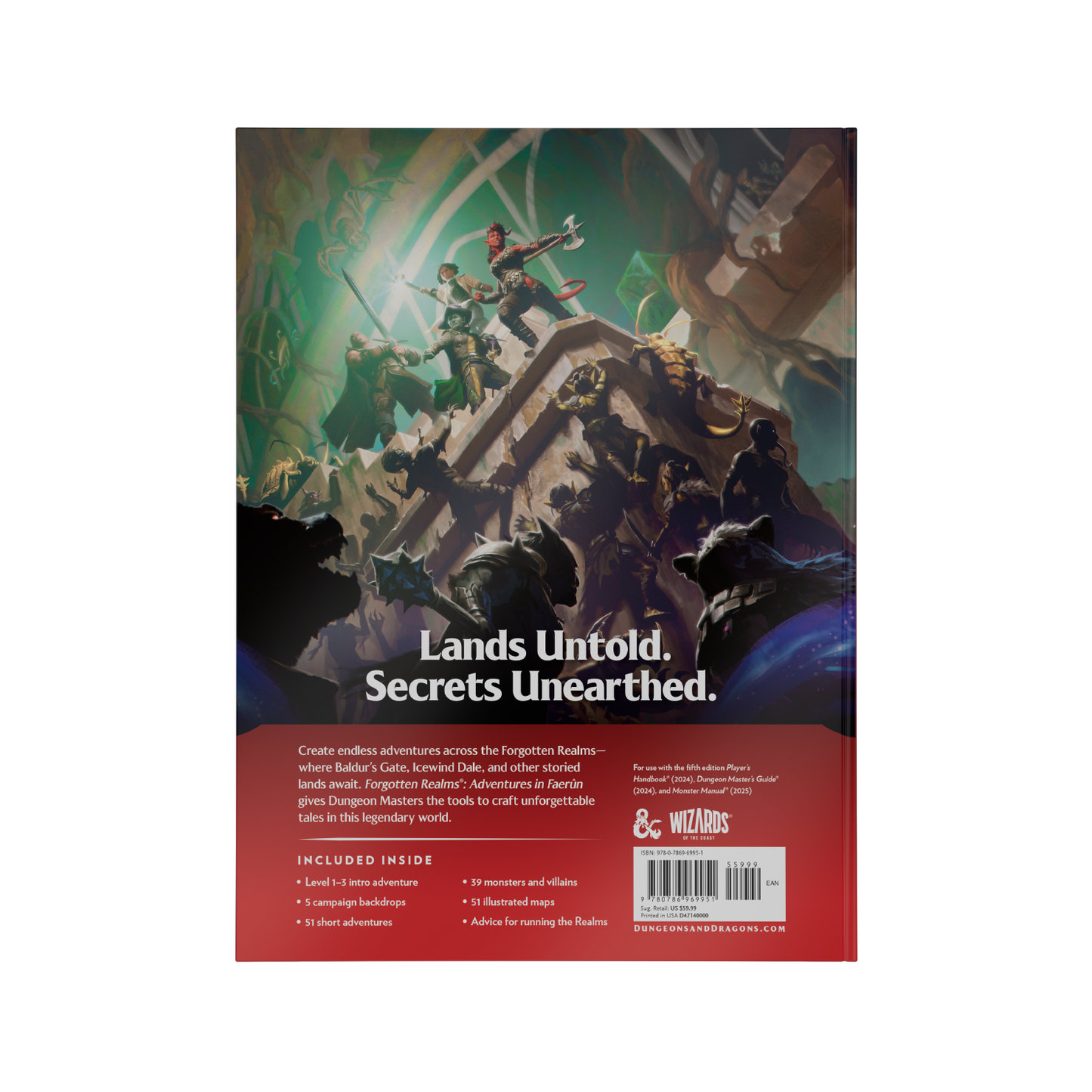 Dungeons & Dragons: Forgotten Realms — Adventures in Faerûn (Dungeon Master Expansion) (Hardcover)