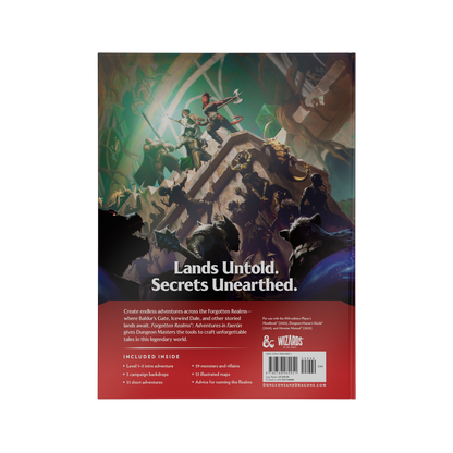 Dungeons & Dragons: Forgotten Realms — Adventures in Faerûn (Dungeon Master Expansion) (Hardcover)