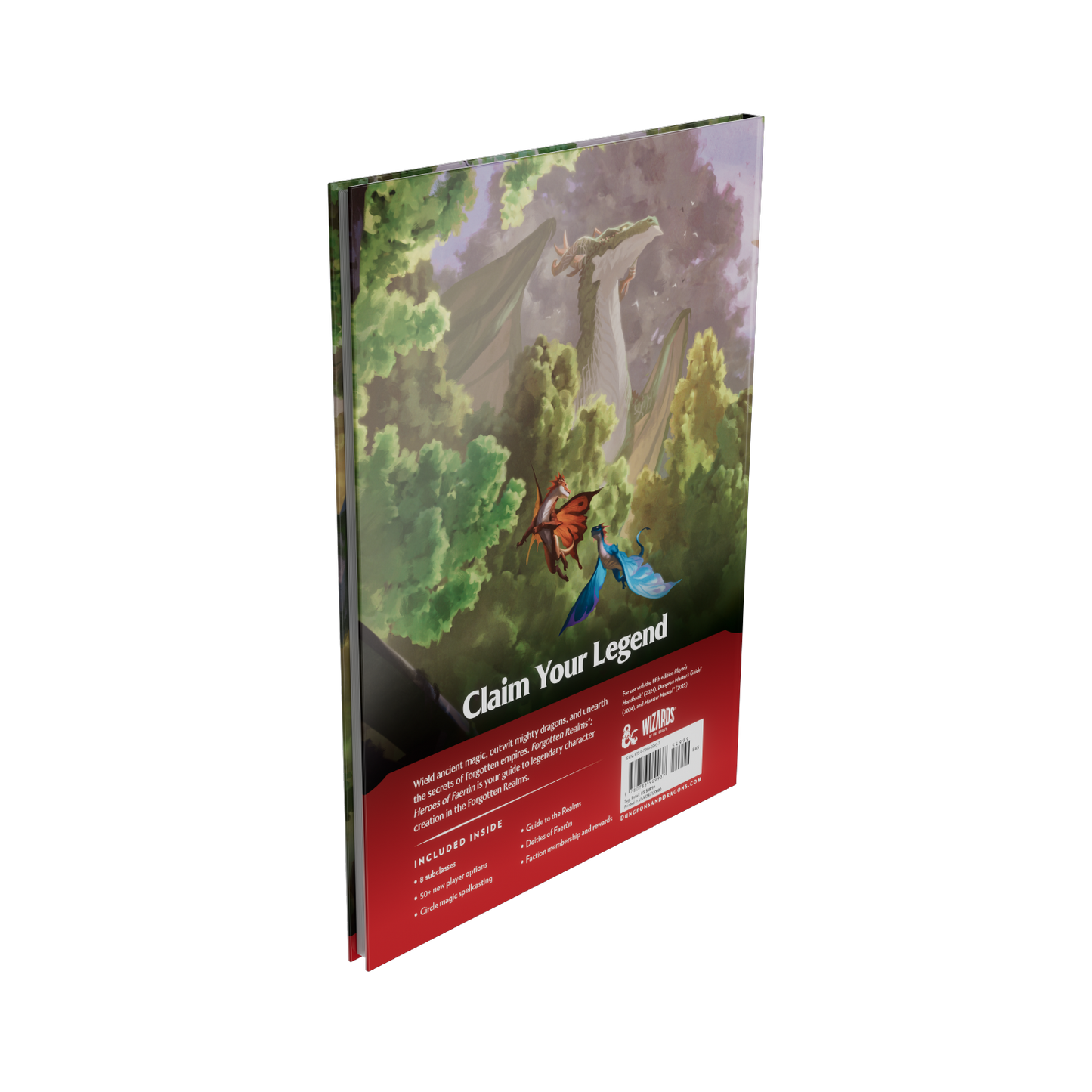 Dungeons & Dragons: Forgotten Realms — Heroes of Faerûn (Player Expansion) (Hardcover)