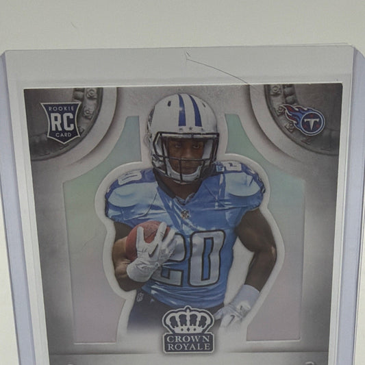Front detail of Bishop Sankey 2014 Crown Royale Rookie Signatures #S-BS