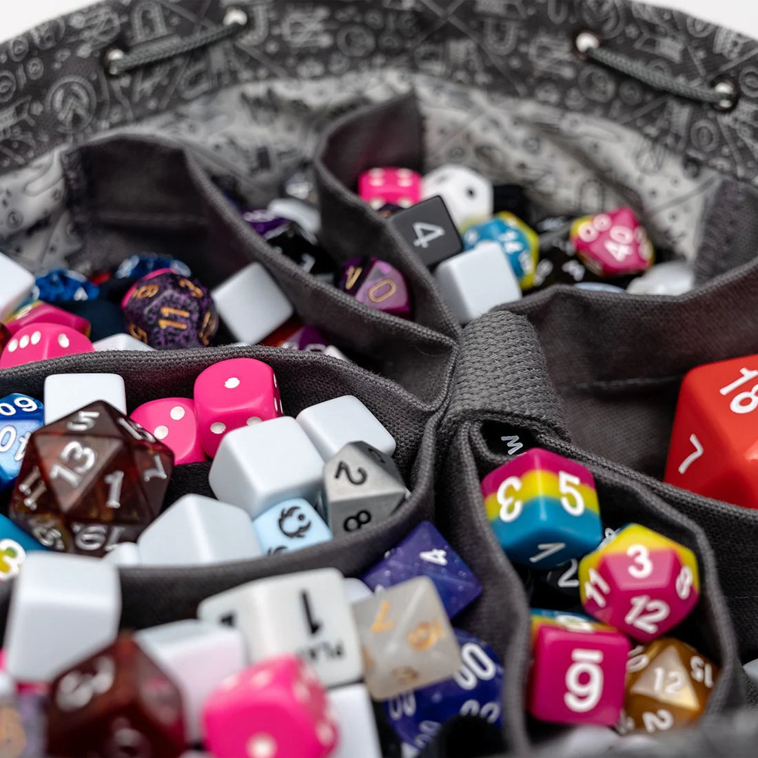 Bailey's Grey Dice Bag of Hoarding