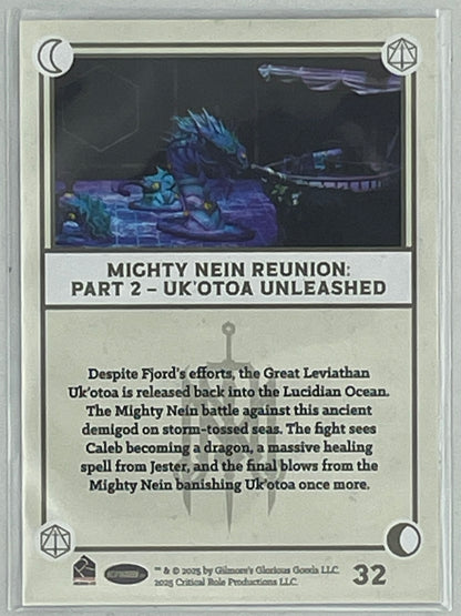 Critical Role 10th Anniversary Trading Cards, Full Base-Card Set