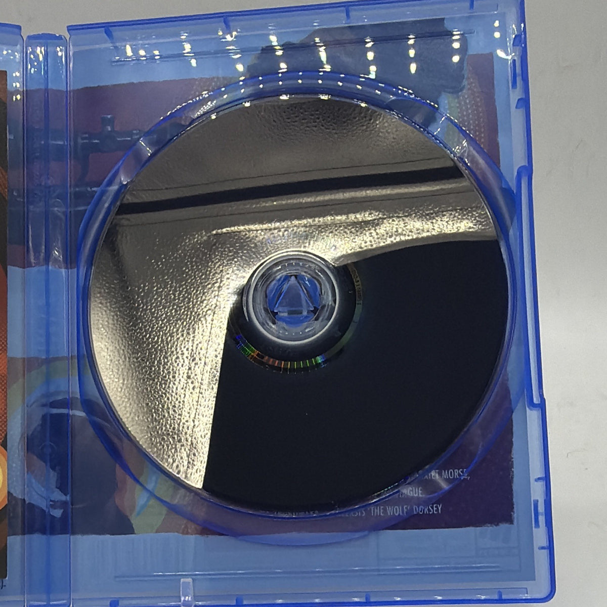 Label side of the Deathloop PlayStation 5 game disc