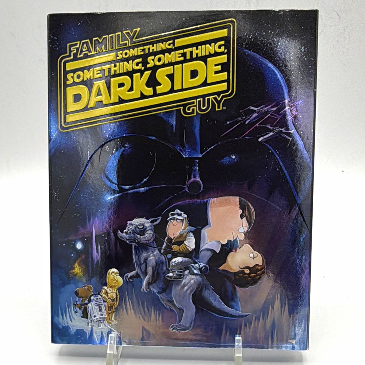 Front of pre-owned Family Guy Something, Something, Something, Dark Side Blu-ray