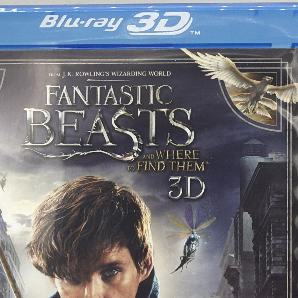Fantastic Beasts and Where to Find Them Blu-ray 3D case showing the 3D edition packaging