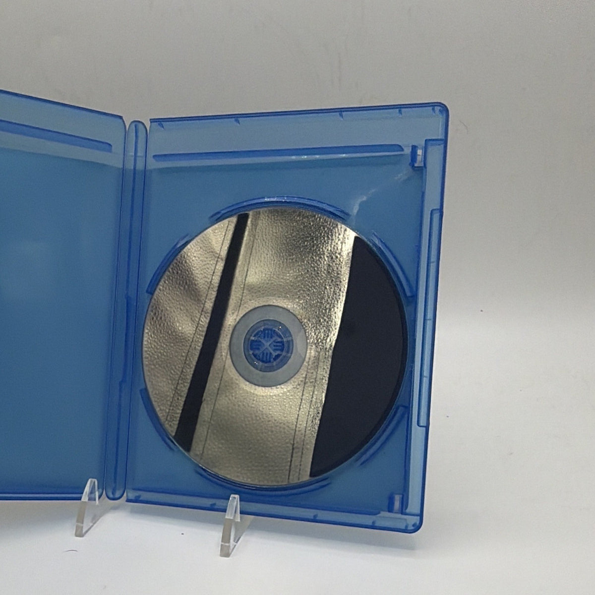 Reflective read side of the Harry Potter and the Order of the Phoenix Blu-ray disc