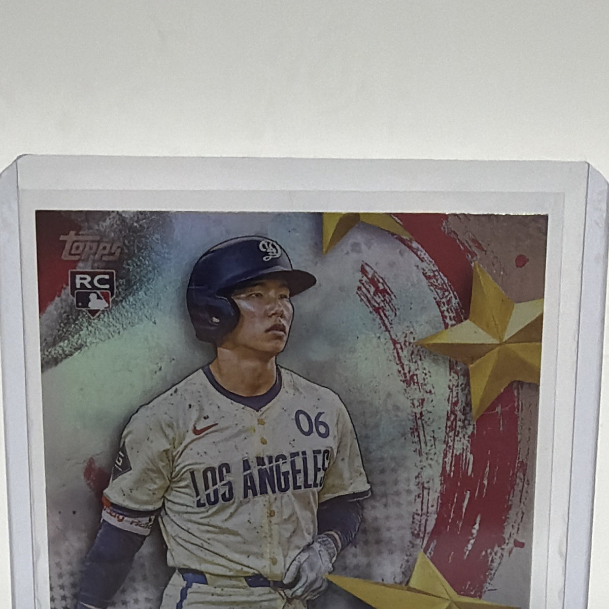 Front detail of Hyeseong Kim 2025 Topps Update Stars of MLB rookie card #SMLB-83