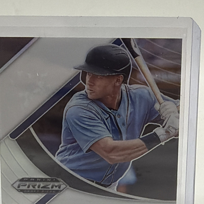 Detailed front view of 2020 Panini Prizm Draft Picks Jarred Kelenic autograph #4