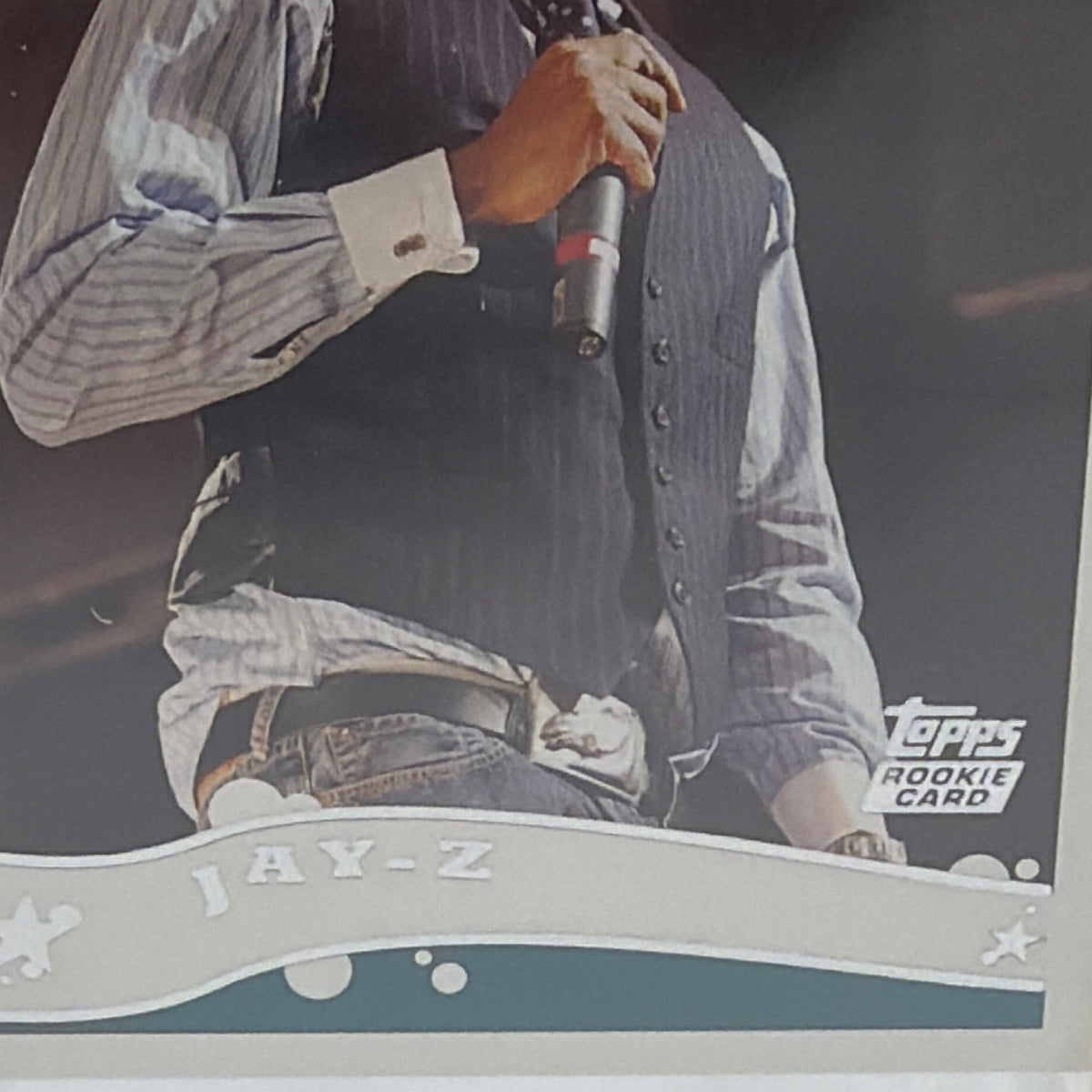 Close-up of Jay-Z #255 from the 2005-06 Topps Basketball set