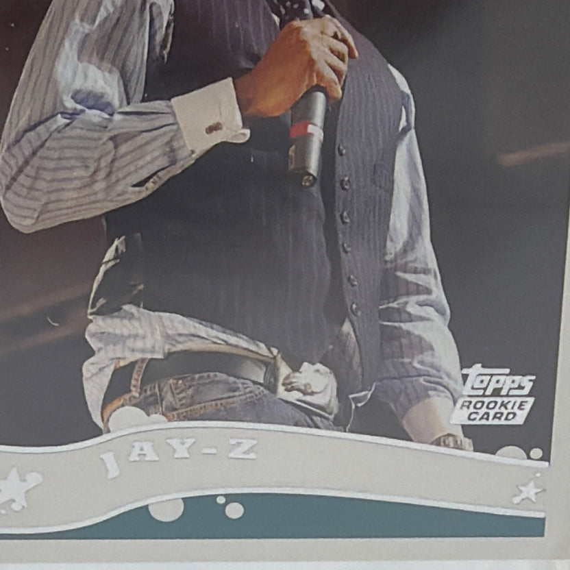 Close-up of Jay-Z #255 from the 2005-06 Topps Basketball set