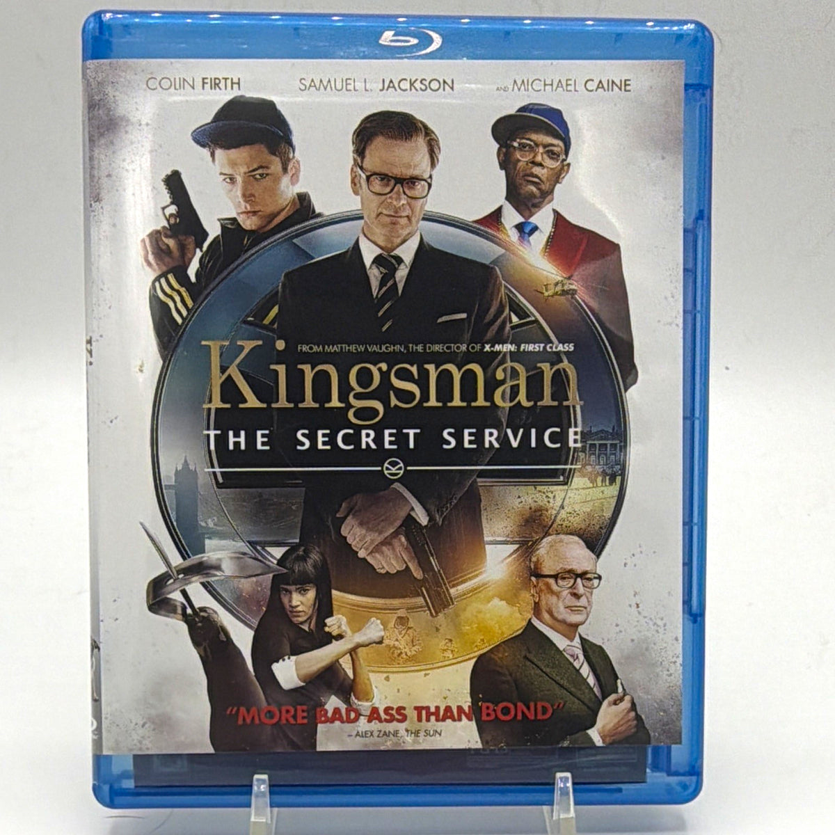 Front of pre-owned Kingsman: The Secret Service Blu-ray and Digital HD edition