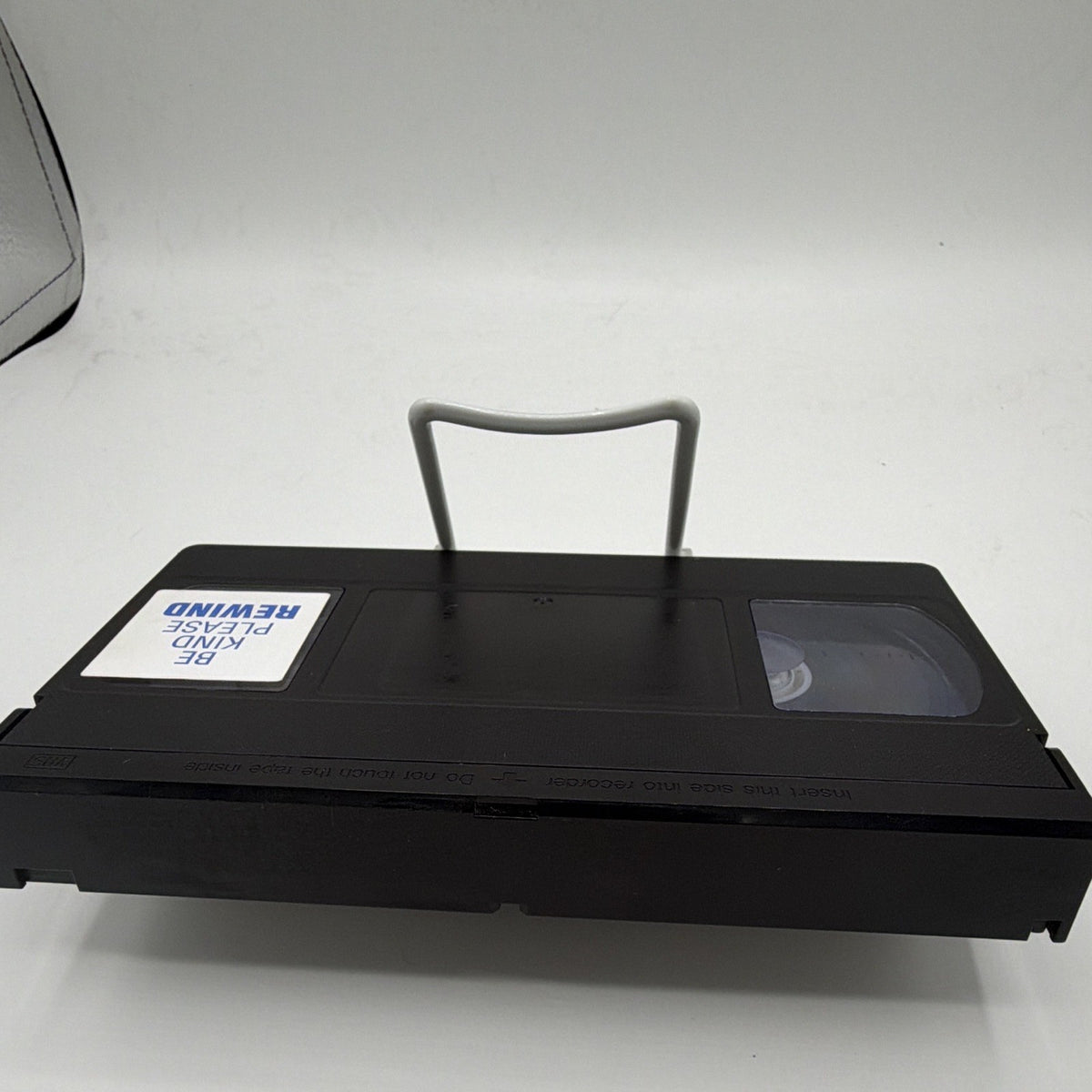 Mad Max VHS cassette viewed from above